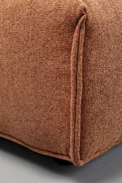 Online KARE Design Szezlong - moduł pikowany brązowy 90x147 cm - KARE