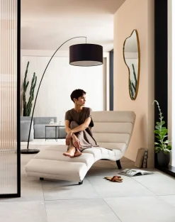 Clearance KARE Design Szezlong Balou 190x89 cm kremowy - KARE