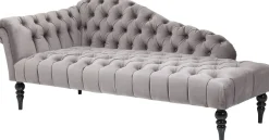 Clearance KARE Design Szezlong Desire 200x85 cm szary - KARE