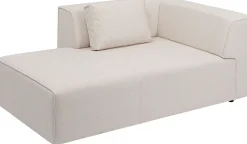 Best KARE Design Szezlong tapicerowany kremowy moduł lewy 182x118 cm - KARE