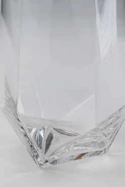 Discount KARE Design Szklanka Diamond Gold Rim 710 ml transparentna - KARE