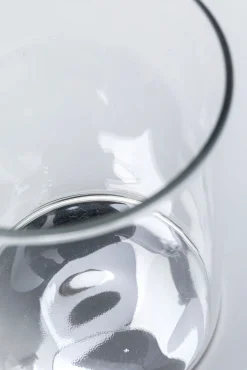 Online KARE Design Szklanka Electra 520 ml transparentna - spód srebrny - KARE