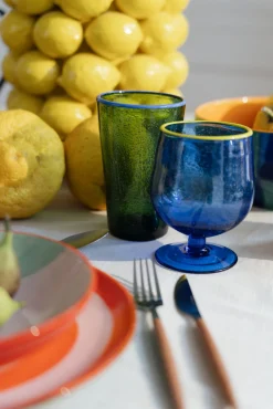 Hot KARE Design Szklanka zielona o pojemności 300 ml - KARE