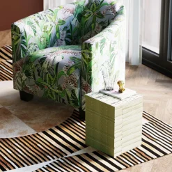 Hot KARE Design Taboret Dollar 28x38 cm biały - KARE