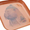 Sale KARE Design Taca brązowa ze stali motyw zwierzęcy mors 21x21 cm - KARE