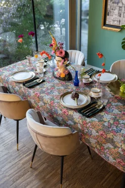 Sale KARE Design Talerz Bell ∅26 cm biało-złoty - KARE