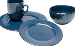 New KARE Design Talerz deserowy ceramiczny niebieski Ø20 cm - KARE