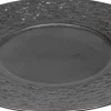 Clearance KARE Design Talerz deserowy czarny kamionkowy Ø21 cm - KARE