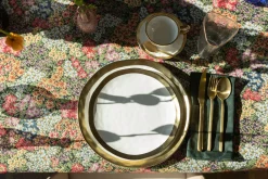 New KARE Design Talerz do serwowania Bell Ø38 cm biało-złoty - KARE