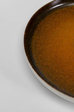 Clearance KARE Design Talerz do serwowania zółty porcelana Ø30 cm - KARE