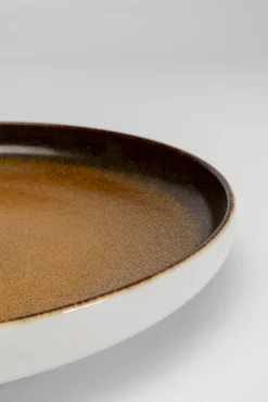 Clearance KARE Design Talerz do serwowania zółty porcelana Ø30 cm - KARE