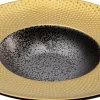 Hot KARE Design Talerz głęboki z porcelany czarno-złoty Ø22 cm - KARE