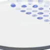Clearance KARE Design Talerz obiadowy biały w niebieskie kropki Ø27 cm - KARE