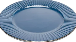 New KARE Design Talerz obiadowy ceramiczny niebieski Ø27 cm - KARE