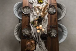 Clearance KARE Design Talerz obiadowy Savannah Ø26 cm brązowo-szary - KARE