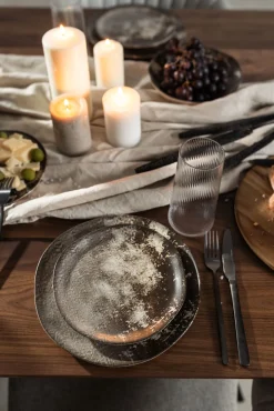 Clearance KARE Design Talerz obiadowy Savannah Ø26 cm brązowo-szary - KARE