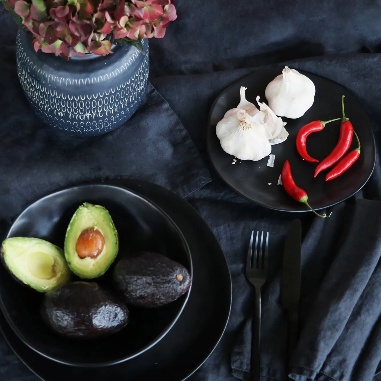 Online KARE Design Talerz Organic 20 cm czarny - KARE