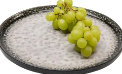 Sale KARE Design Talerz szary obiadowy kamionka Ø27 cm - KARE