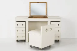 Best KARE Design Toaletka Diva 138x80 cm biała - KARE