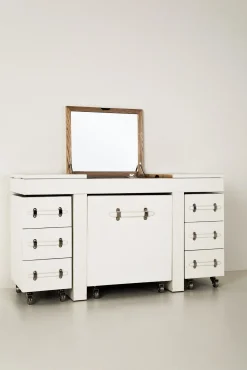 Best KARE Design Toaletka Diva 138x80 cm biała - KARE