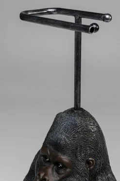 Sale KARE Design Uchwyt na papier toaletowy Sitting Monkey Gorilla 33x51 cm - KARE