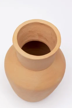 Outlet KARE Design Wazon Amara Ø17x27 cm beżowo-naturalny - KARE