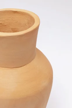 Outlet KARE Design Wazon Amara Ø17x27 cm beżowo-naturalny - KARE