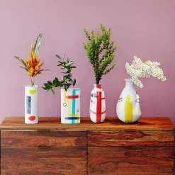 Discount KARE Design Wazon Art Face Colore Ø16x38 cm - KARE