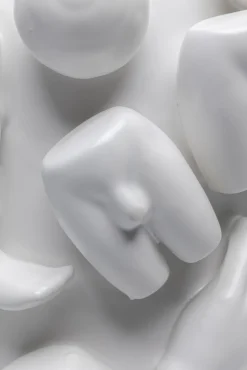 Fashion KARE Design Wazon Body Parts 25x37 cm biały - KARE