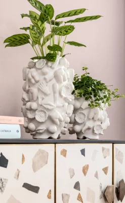 Fashion KARE Design Wazon Body Parts 25x37 cm biały - KARE