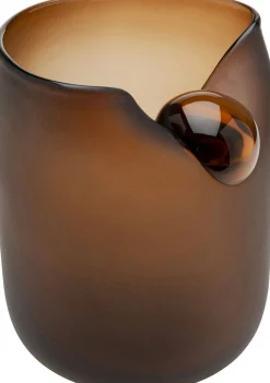 Online KARE Design Wazon Buckle brązowy 21cm - KARE