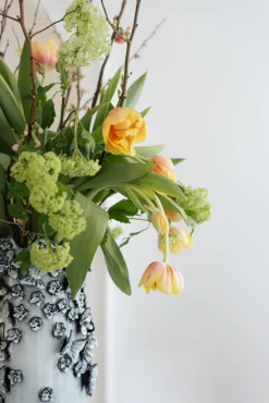 Online KARE Design Wazon Butterflies 28x50 cm jasnoniebieski - KARE