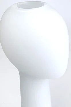 Discount KARE Design Wazon Cabeza 18x50 cm biały - KARE