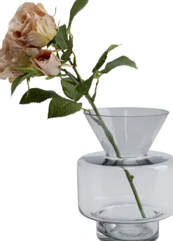 Sale KARE Design Wazon Cristallino Ø15x20 cm transparentny - KARE