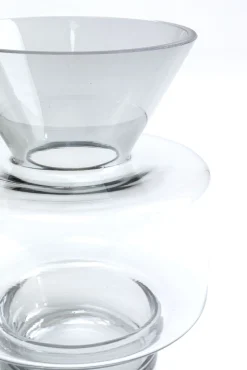 Sale KARE Design Wazon Cristallino Ø15x20 cm transparentny - KARE