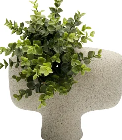 Sale KARE Design Wazon dekoracyjny beżowy 21x25 cm - KARE