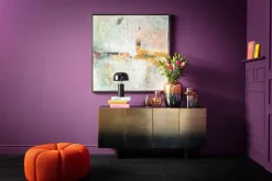 Online KARE Design Wazon dekoracyjny Lizy Shine Multi Ø30x41 cm turkusowo-brązowy - KARE