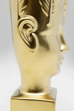 Fashion KARE Design Wazon dekoracyjny Rosto Ø12x25 cm złoty - KARE