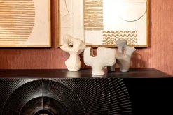 Online KARE Design Wazon dekoracyjny szary 27x25 cm - KARE