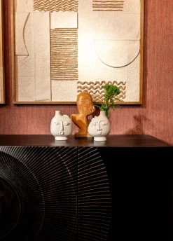 Online KARE Design Wazon dekoracyjny szary 27x25 cm - KARE