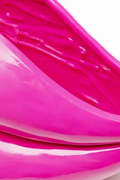 Best KARE Design Wazon dekoracyjny w kształcie ust różowy 58x28 cm - KARE