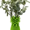 Outlet KARE Design Wazon dekoracyjny zielony ananas Ø15x30 cm - KARE