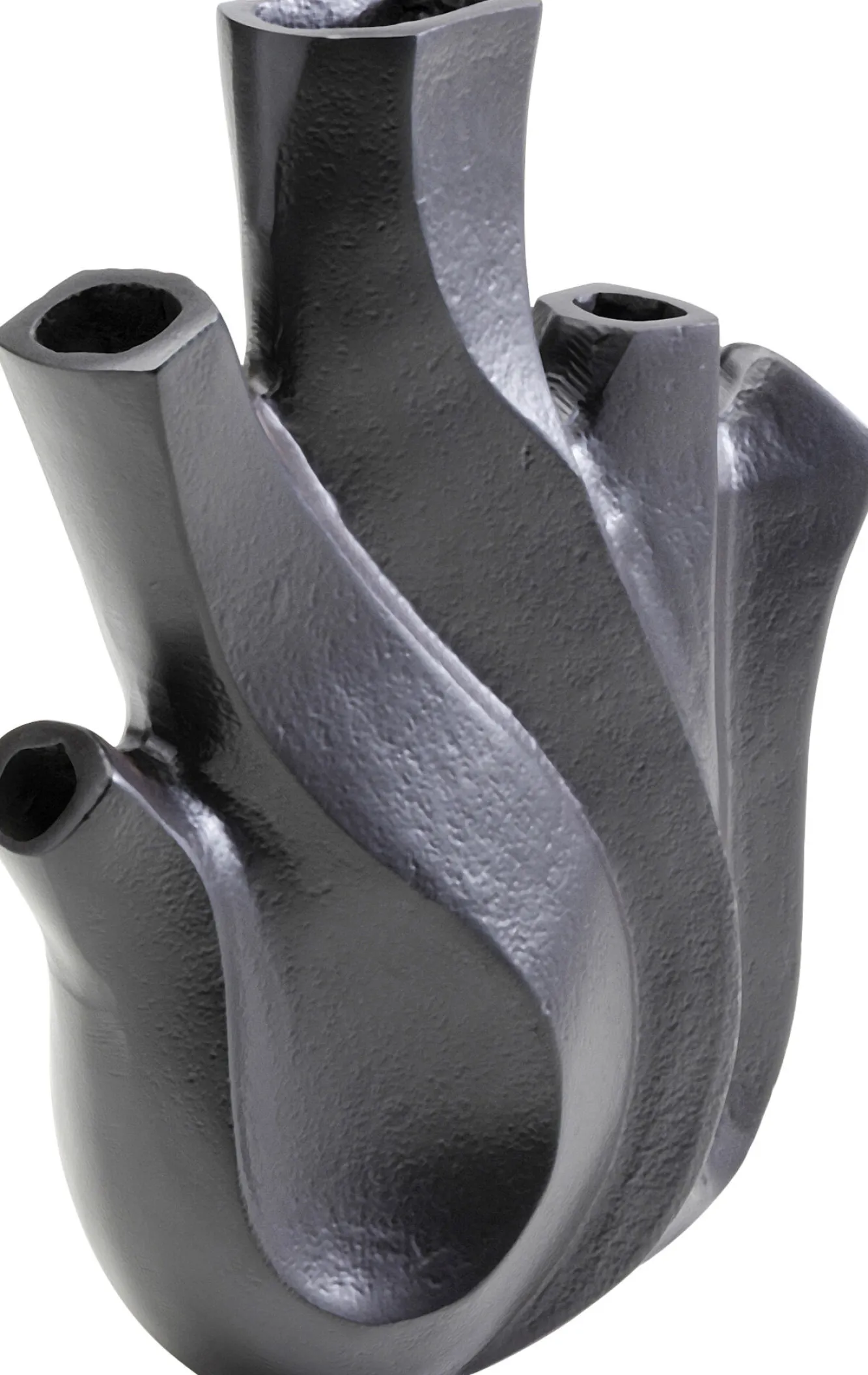 Sale KARE Design Wazon do salonu czarny z aluminium 19x25 cm - KARE