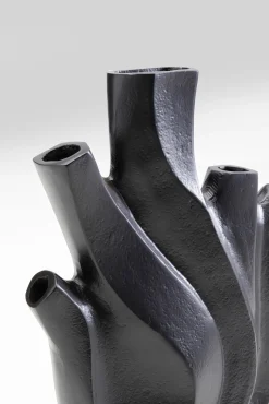 Sale KARE Design Wazon do salonu czarny z aluminium 19x25 cm - KARE