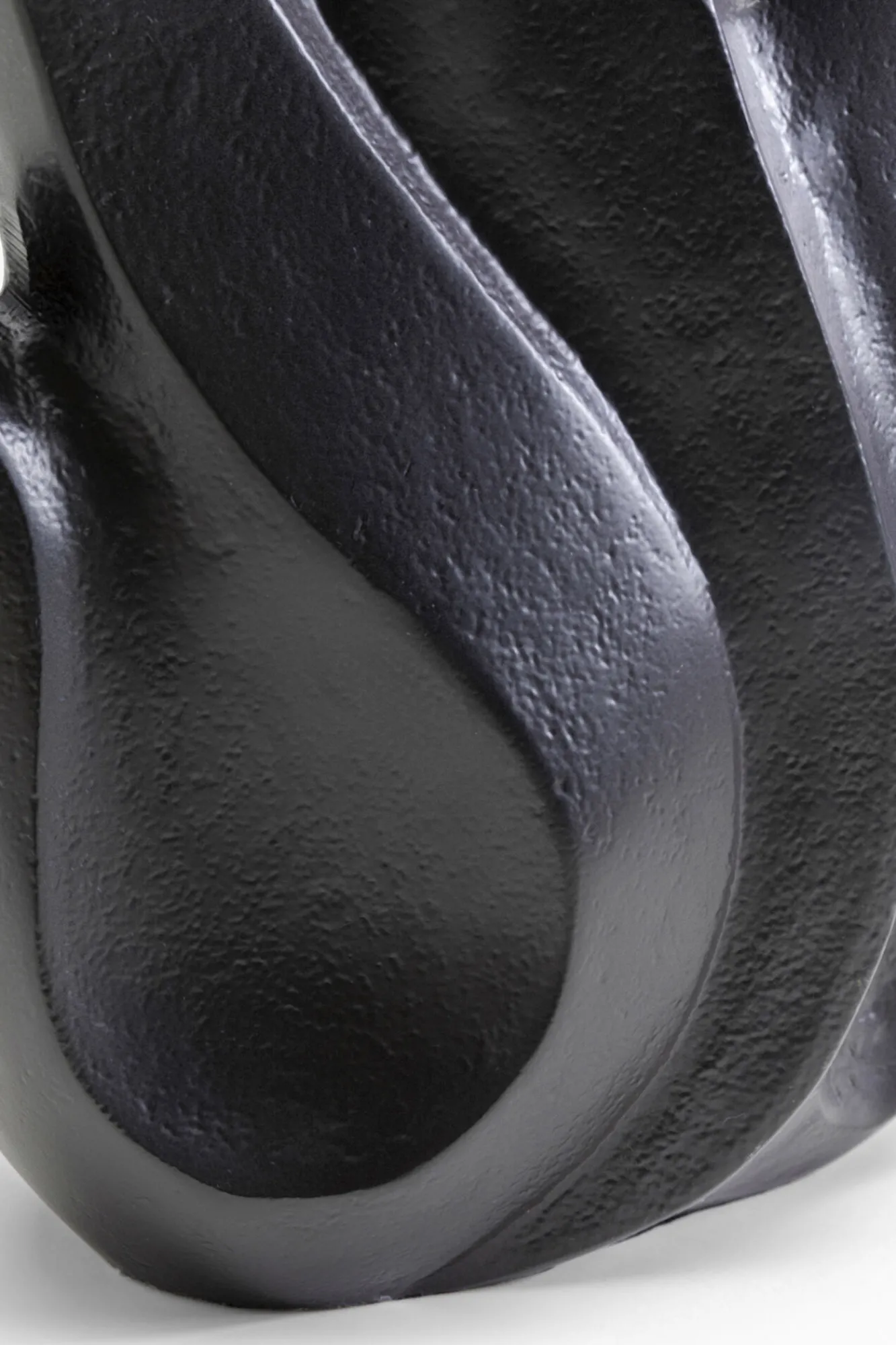 Sale KARE Design Wazon do salonu czarny z aluminium 19x25 cm - KARE