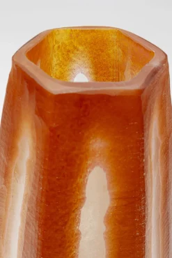 Clearance KARE Design Wazon do salonu nowoczesny w kolorze czerwonym 36 cm - KARE