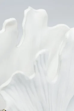 Discount KARE Design Wazon Gingo Elegance 45x32 cm biało-złoty - KARE