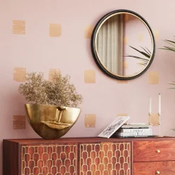 Discount KARE Design Wazon Half Face 46x29 cm aluminium złoty - KARE