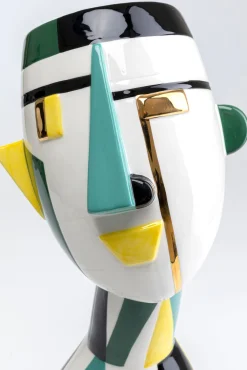 Hot KARE Design Wazon Happy Face 21x43 cm kolorowy - KARE