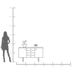 Clearance KARE Design Wazon LA Noble ∅20x19 cm transparentno-złoty - KARE